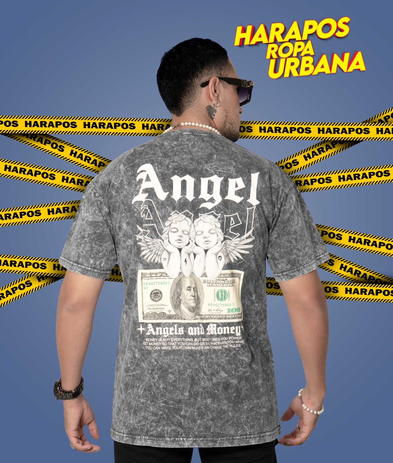 Polera galants angel dolar ploma