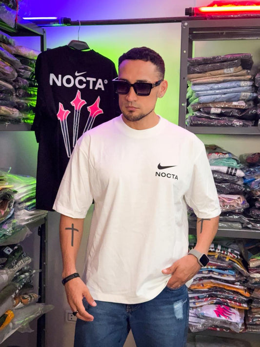 Polera Nike Nocta Colorido blanco