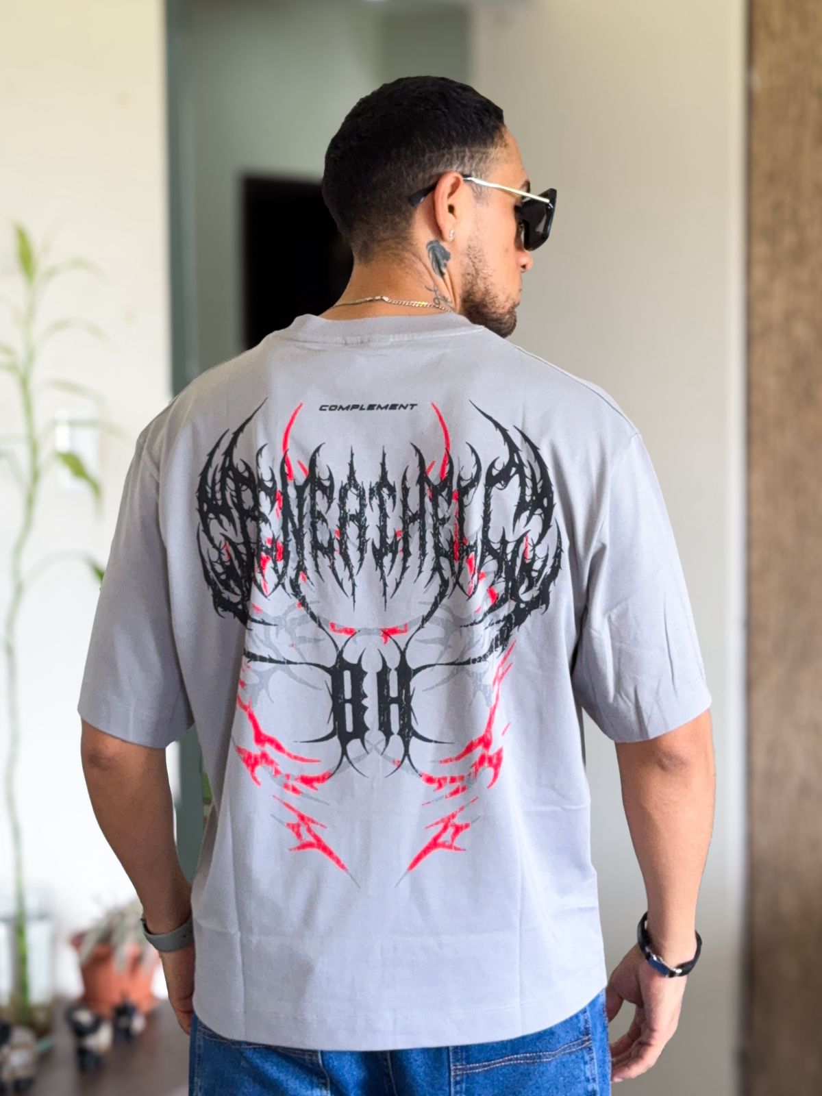 Polera Roman BH plomo