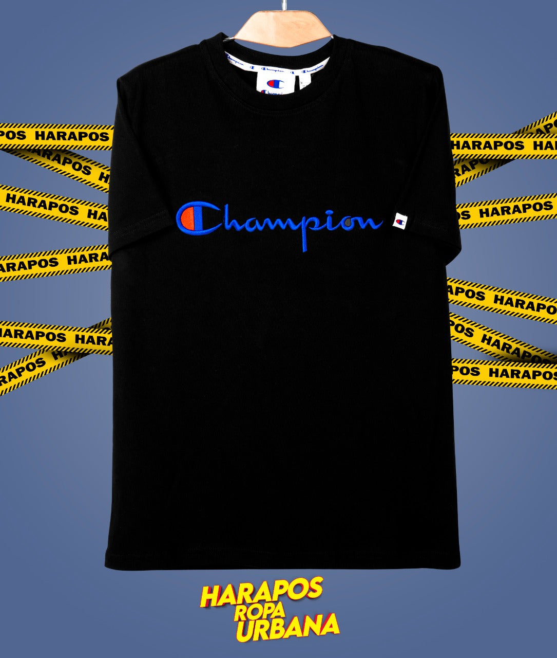 Polera Champion negra