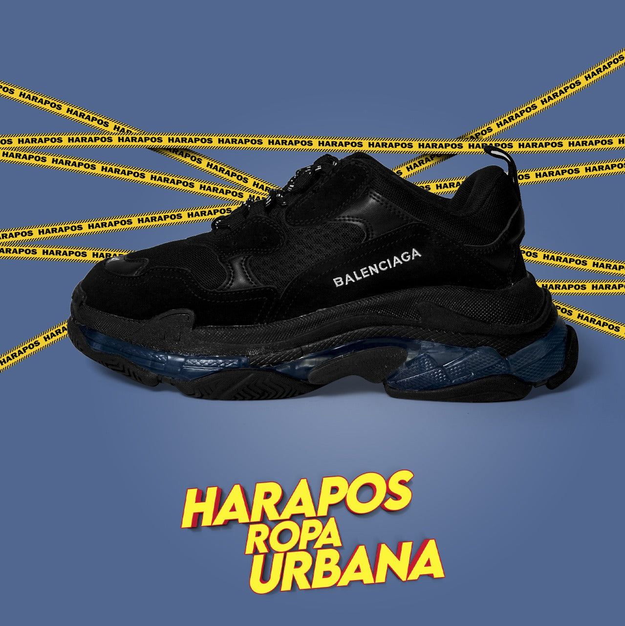 Zapaptillas Balenciaga negra