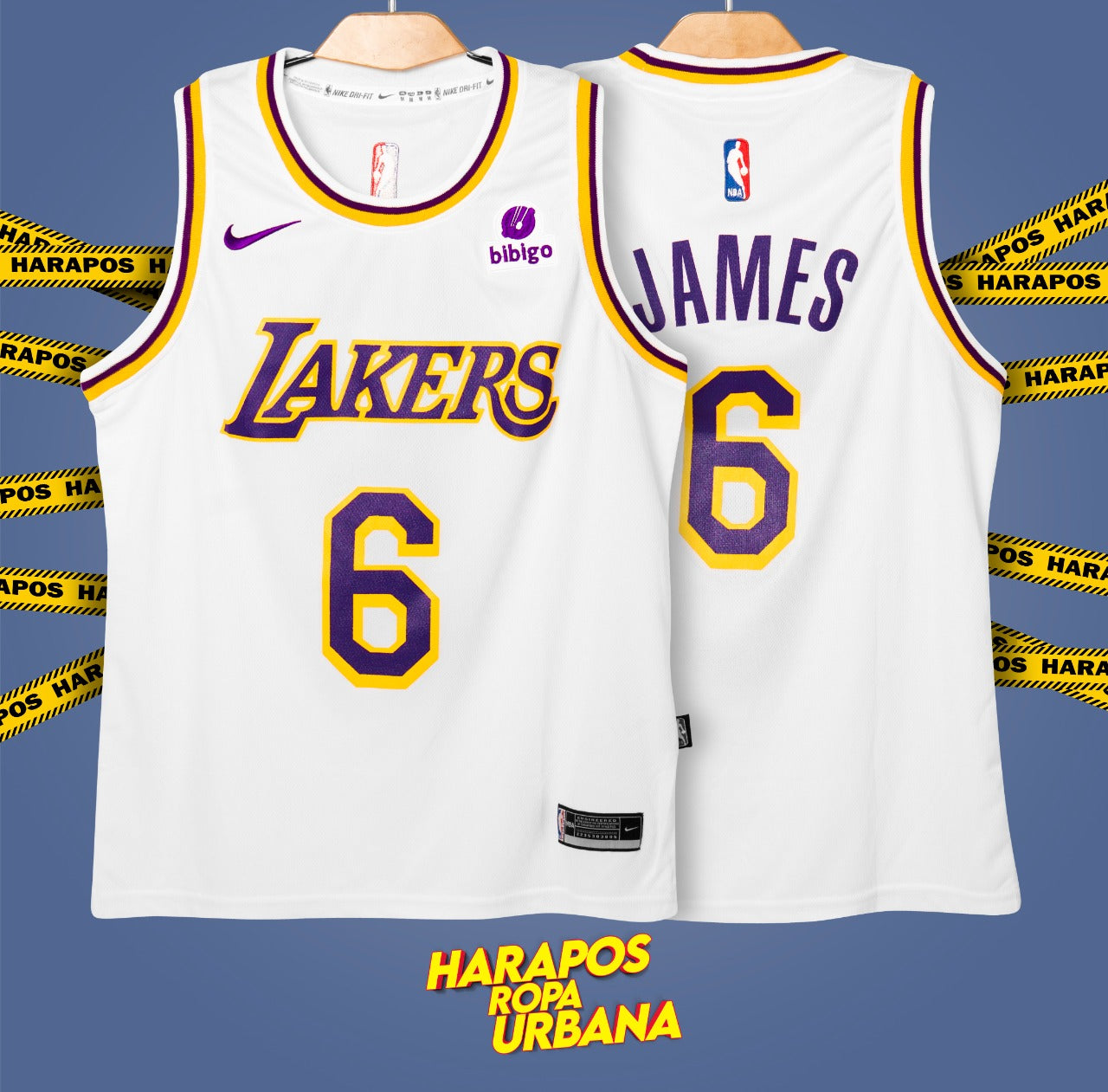 Solera Lakers blanca 6