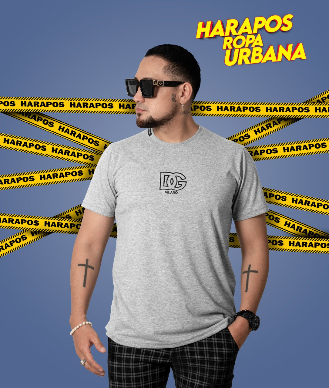 Polera dolce and gabbana milano ploma