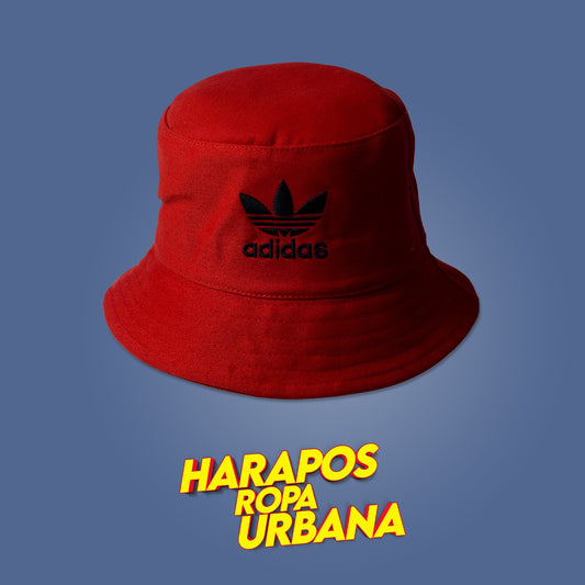 Sombrero adidas rojo