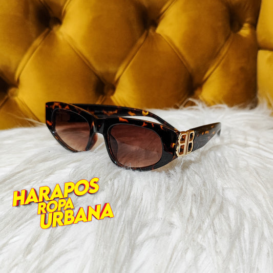 Gafas balenciaga cafes animal print