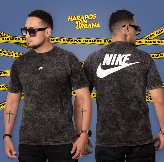 Polera discount negra nike