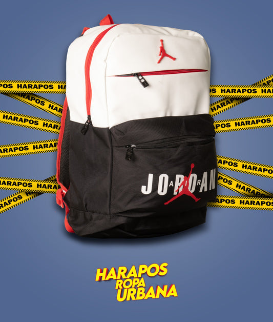 Mochila jordan negra discount cuero