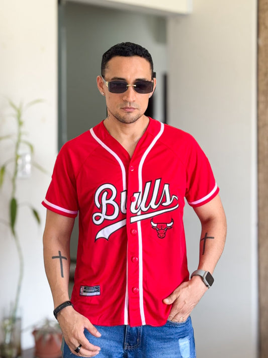 Jersey Chicago Bulls roja