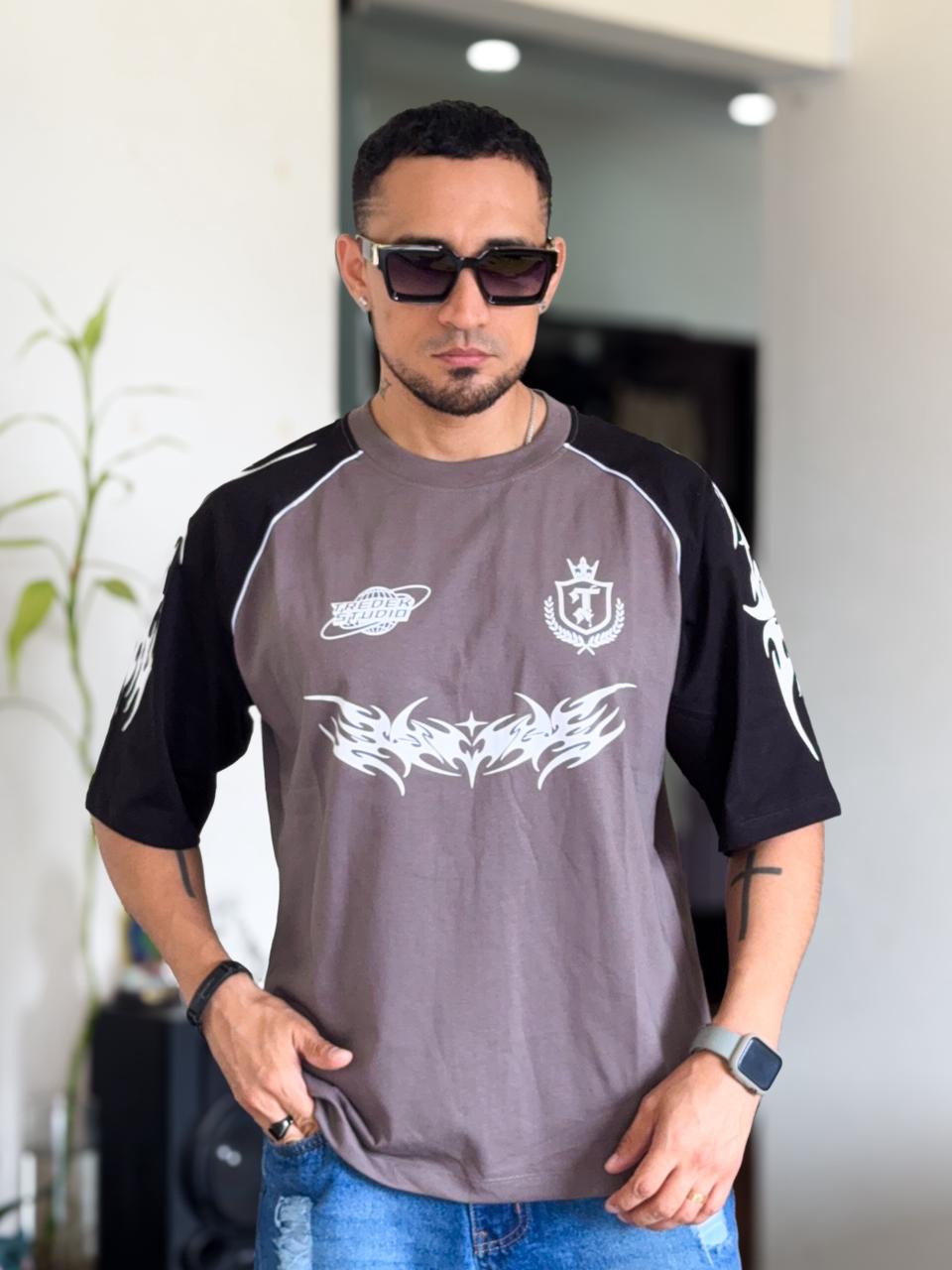 Polera Tredek studio 89 plomo