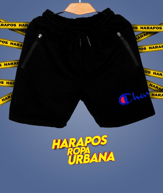 Short Champion negro